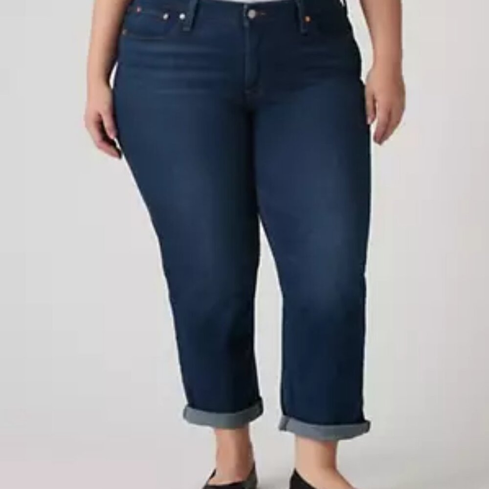 Levi's Boyfriend Women's Jeans Plus Size - Picture 4 of 7